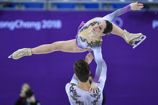 2018 Winter Olympics. Figure Skating. Pairs. Short Program