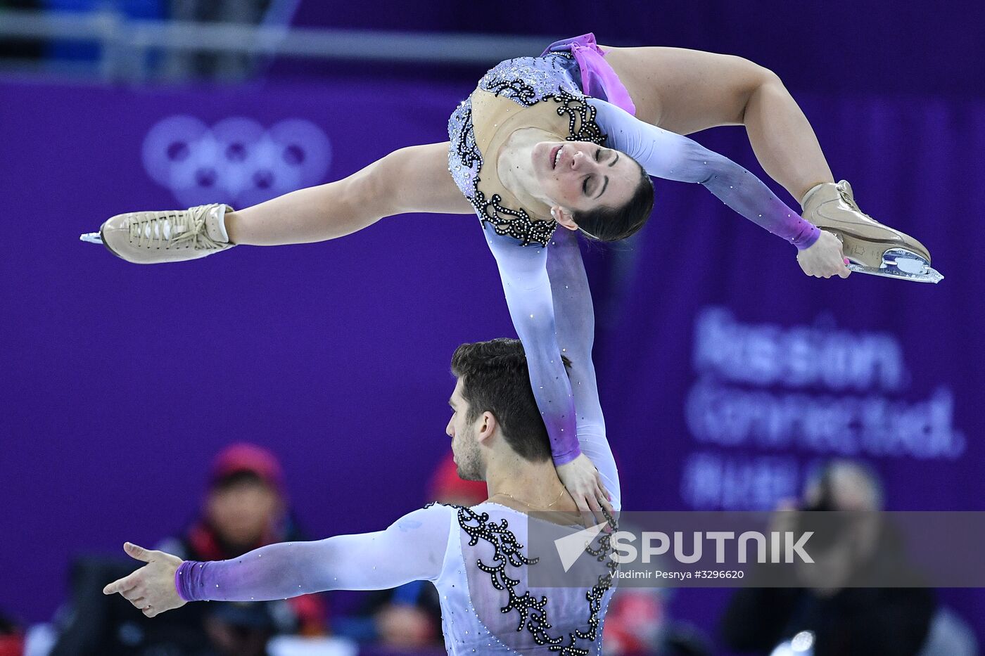 2018 Winter Olympics. Figure skating. Pairs. Short program
