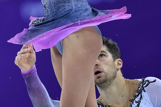 2018 Winter Olympics. Figure skating. Pairs. Short program