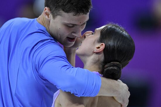 2018 Winter Olympics. Figure skating. Pairs. Short program