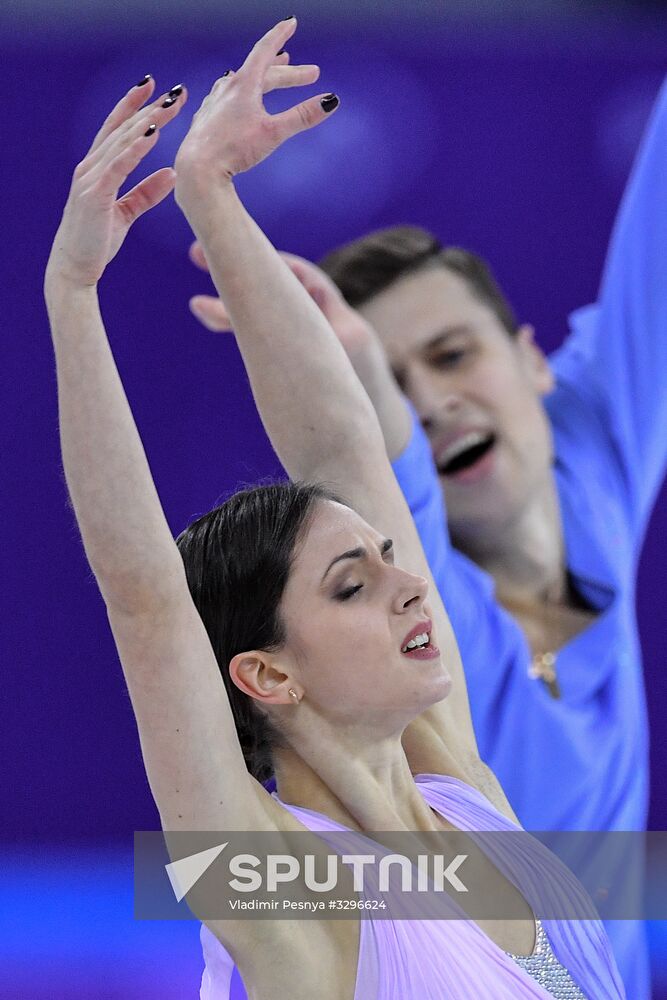 2018 Winter Olympics. Figure skating. Pairs. Short program