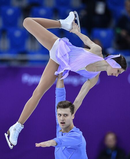 2018 Winter Olympics. Figure Skating. Pairs. Short Program