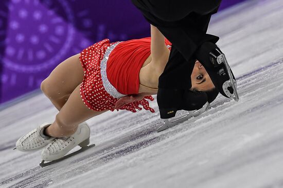 2018 Winter Olympics. Figure skating. Pairs. Short program