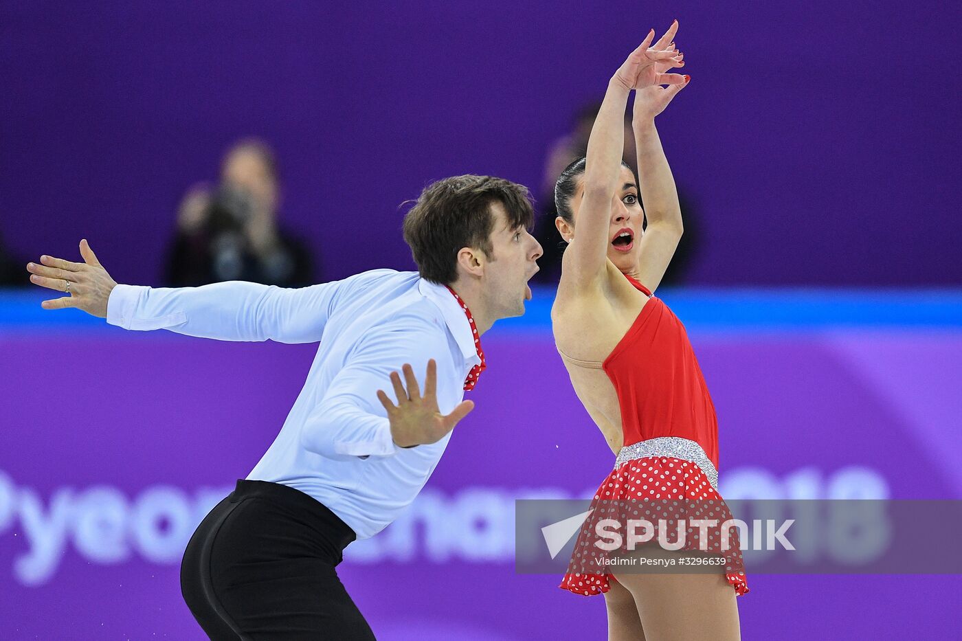 2018 Winter Olympics. Figure skating. Pairs. Short program