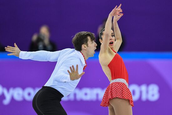 2018 Winter Olympics. Figure skating. Pairs. Short program