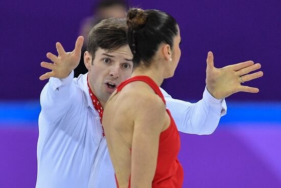 2018 Winter Olympics. Figure skating. Pairs. Short program