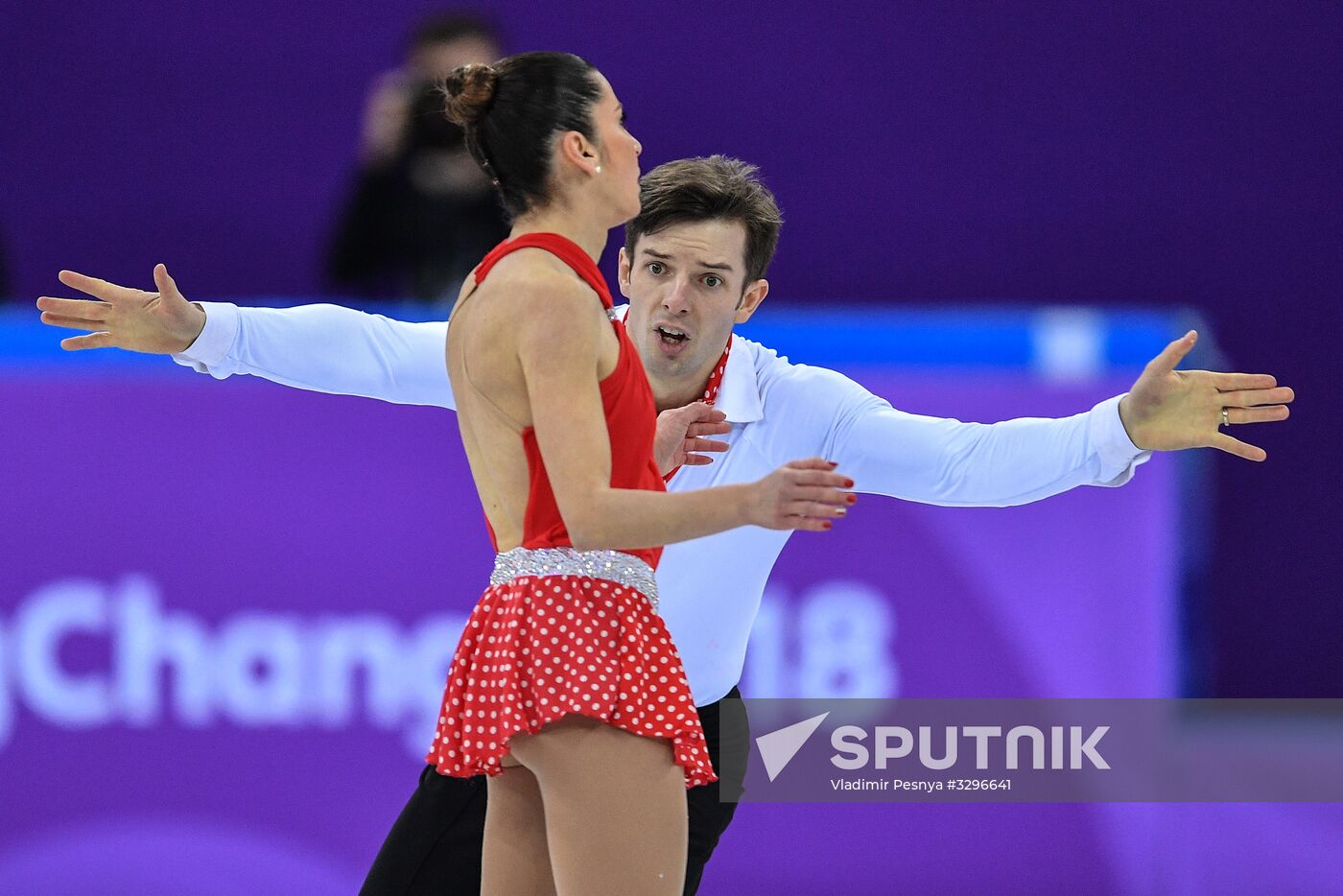 2018 Winter Olympics. Figure skating. Pairs. Short program