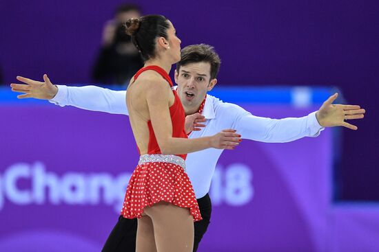 2018 Winter Olympics. Figure skating. Pairs. Short program