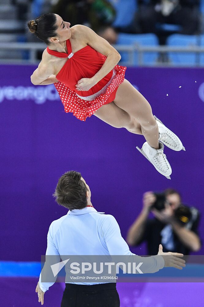 2018 Winter Olympics. Figure skating. Pairs. Short program