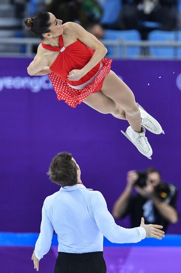 2018 Winter Olympics. Figure skating. Pairs. Short program