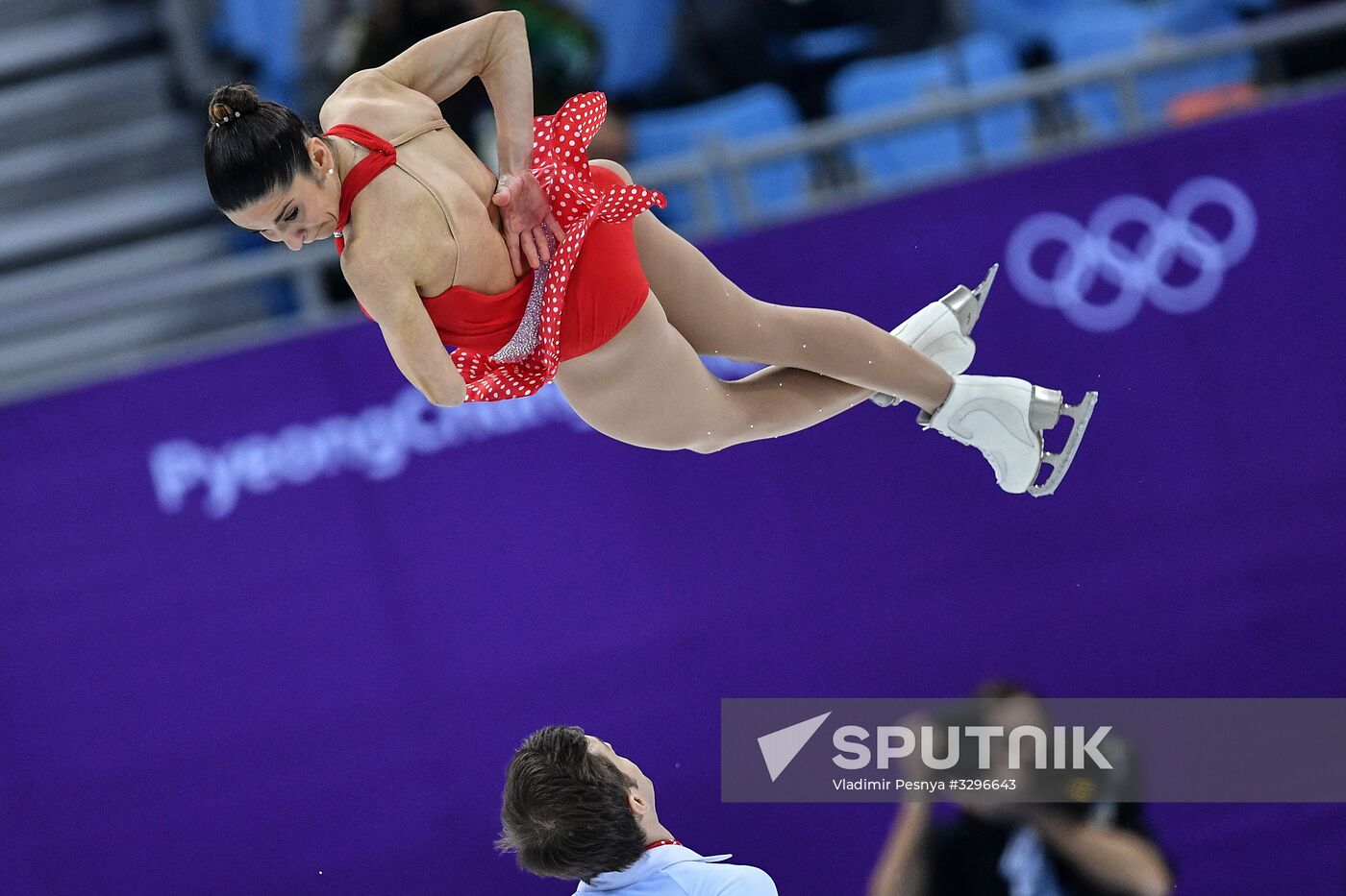 2018 Winter Olympics. Figure skating. Pairs. Short program