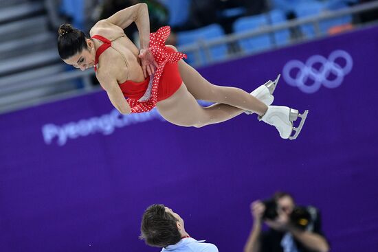 2018 Winter Olympics. Figure skating. Pairs. Short program