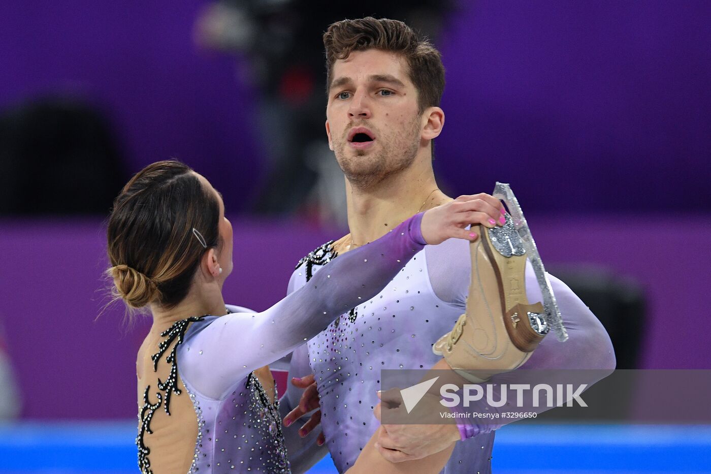 2018 Winter Olympics. Figure skating. Pairs. Short program