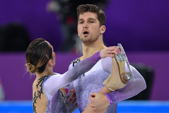 2018 Winter Olympics. Figure skating. Pairs. Short program