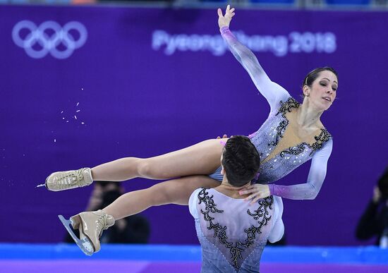 2018 Winter Olympics. Figure skating. Pairs. Short program