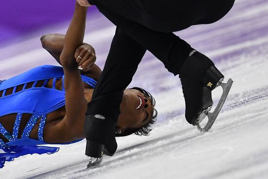 2018 Winter Olympics. Figure skating. Pairs. Short program
