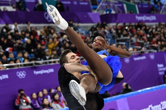 2018 Winter Olympics. Figure skating. Pairs. Short program