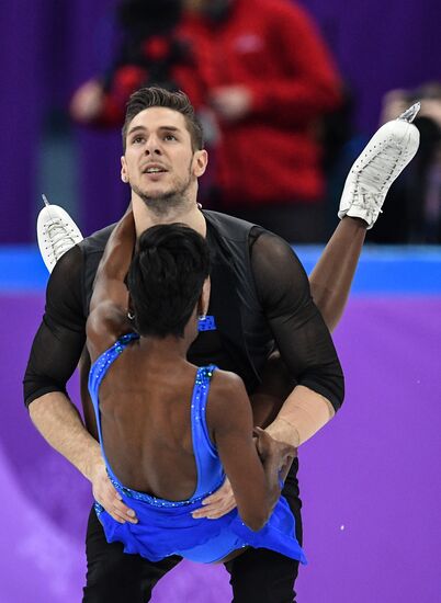 2018 Winter Olympics. Figure skating. Pairs. Short program