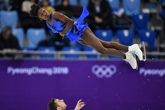 2018 Winter Olympics. Figure skating. Pairs. Short program