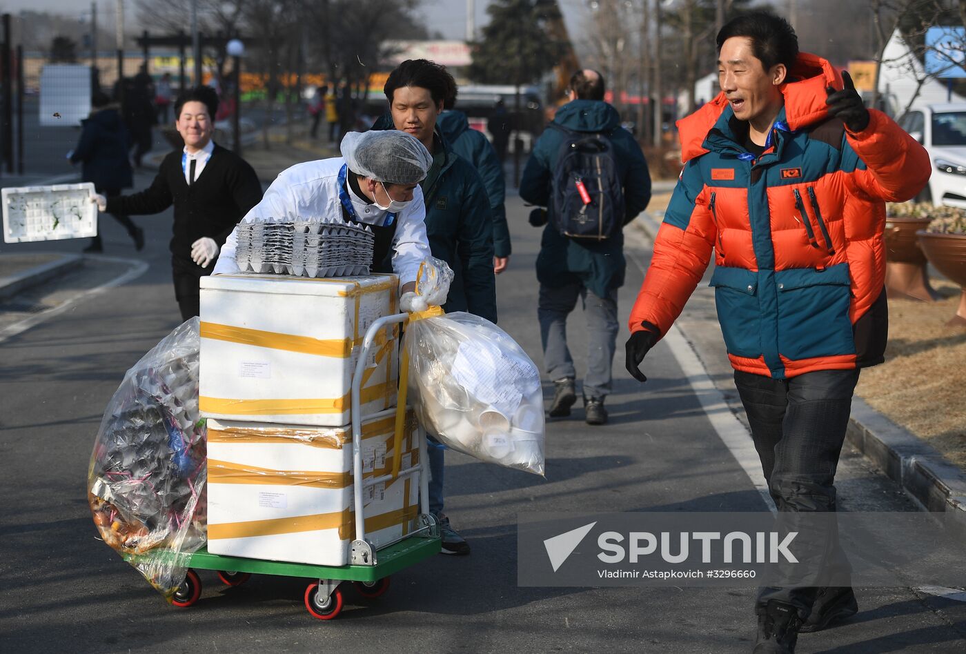 Strong wind prompts evacuation from press center in Pyeongchang Olympic Village
