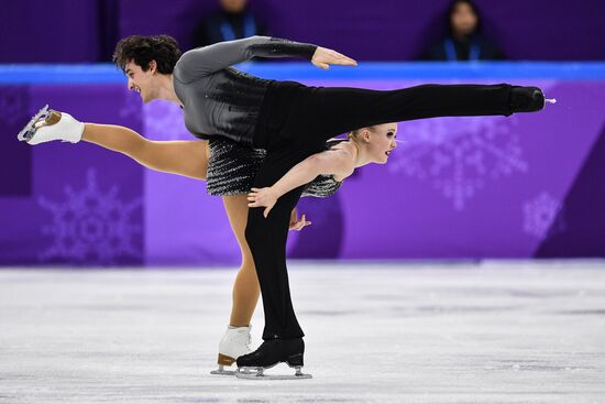 2018 Winter Olympics. Figure skating. Pairs. Short program