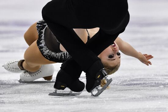 2018 Winter Olympics. Figure skating. Pairs. Short program