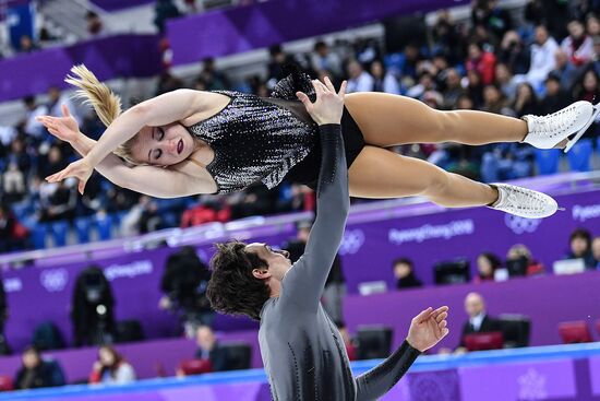 2018 Winter Olympics. Figure skating. Pairs. Short program