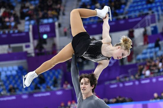2018 Winter Olympics. Figure skating. Pairs. Short program