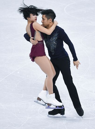 2018 Winter Olympics. Figure skating. Pairs. Short program