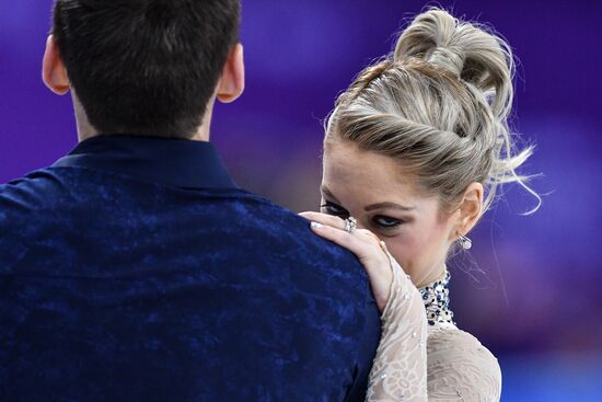 2018 Winter Olympics. Figure skating. Pairs. Short program