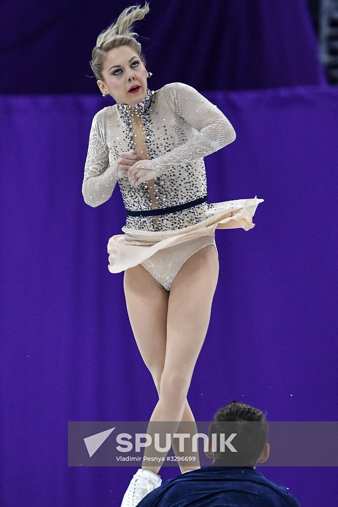 2018 Winter Olympics. Figure skating. Pairs. Short program