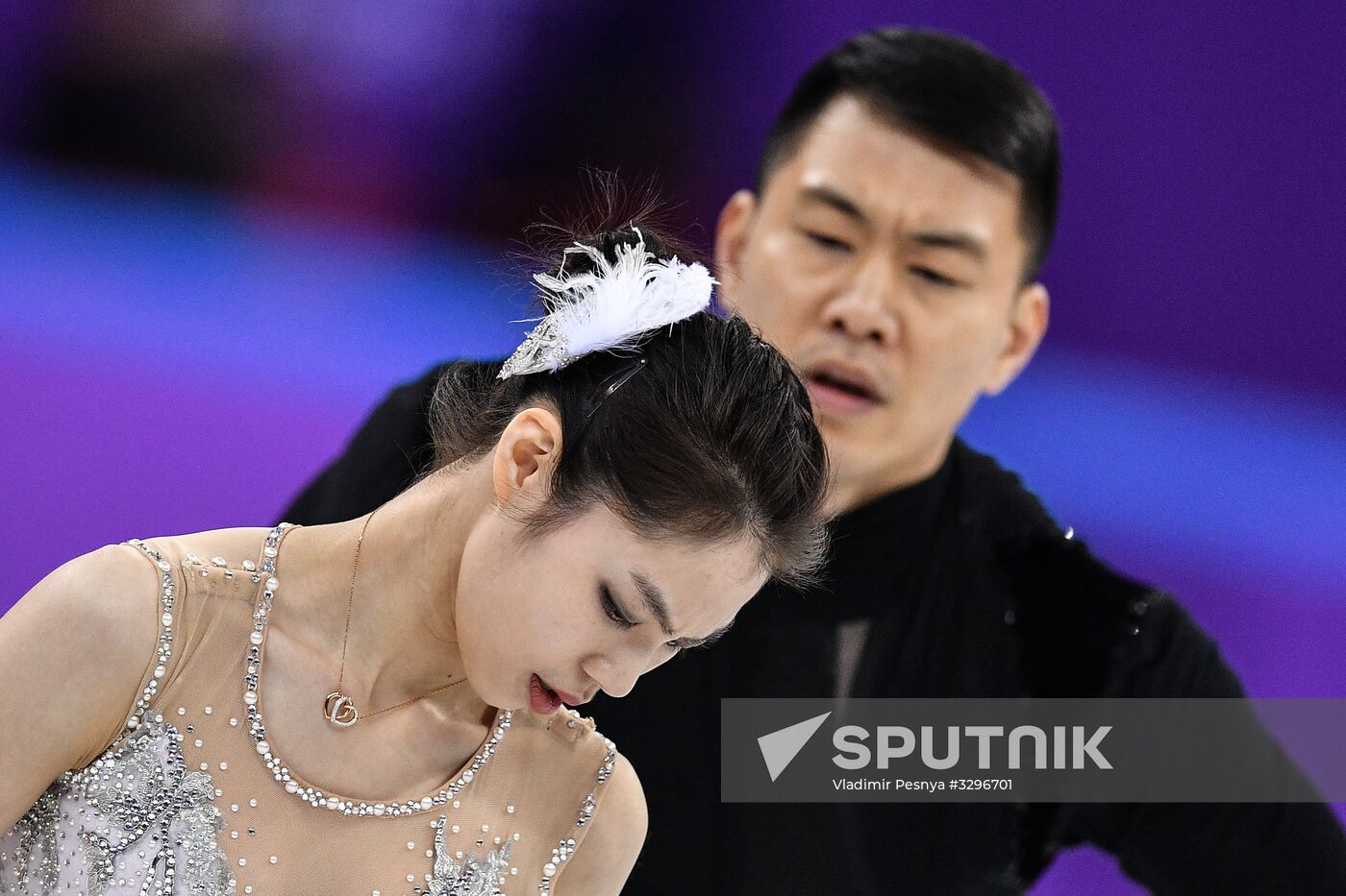 2018 Winter Olympics. Figure skating. Pairs. Short program