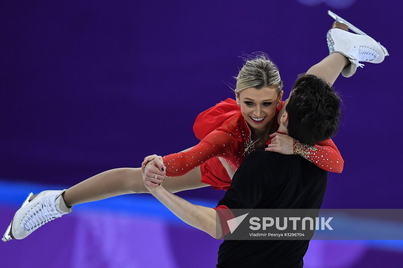 2018 Winter Olympics. Figure skating. Pairs. Short program