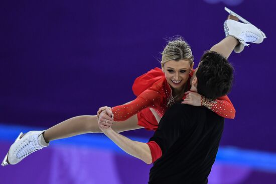 2018 Winter Olympics. Figure skating. Pairs. Short program
