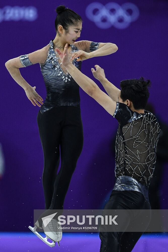 2018 Winter Olympics. Figure skating. Pairs. Short program