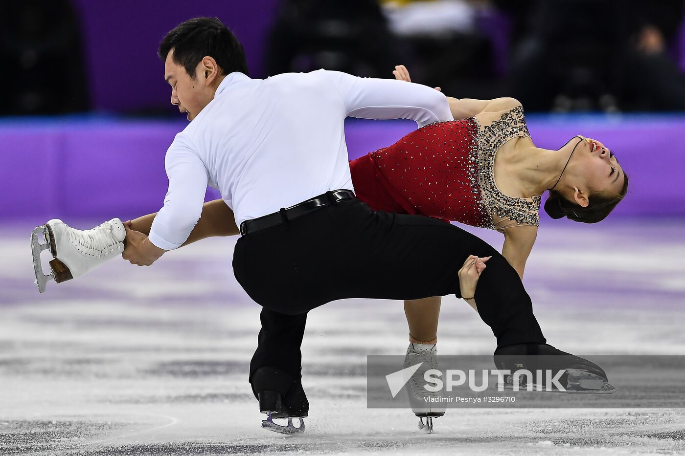2018 Winter Olympics. Figure skating. Pairs. Short program