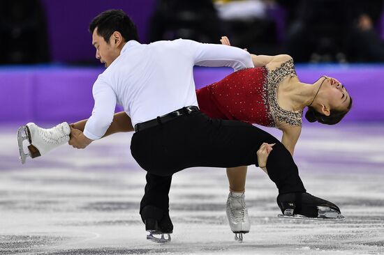 2018 Winter Olympics. Figure skating. Pairs. Short program
