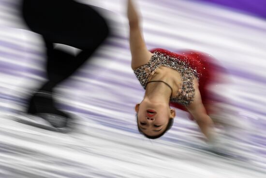 2018 Winter Olympics. Figure skating. Pairs. Short program