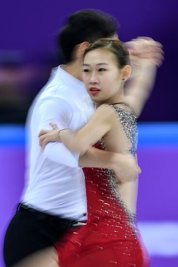 2018 Winter Olympics. Figure skating. Pairs. Short program