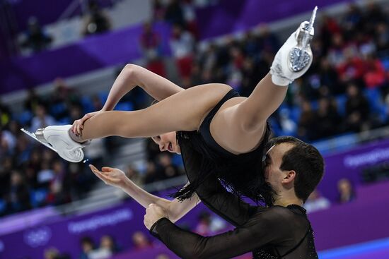 2018 Winter Olympics. Figure skating. Pairs. Short program