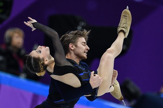 2018 Winter Olympics. Figure skating. Pairs. Short program