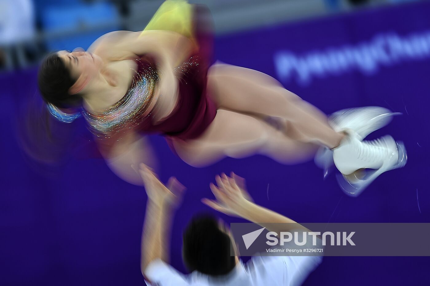 2018 Winter Olympics. Figure skating. Pairs. Short program