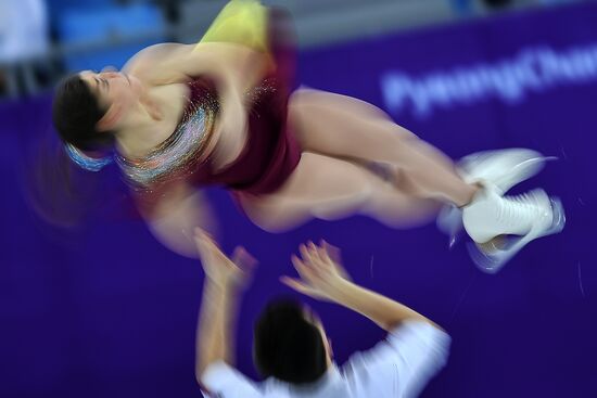 2018 Winter Olympics. Figure skating. Pairs. Short program