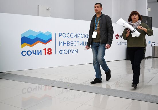 Preparations for Russian Investment Forum in Sochi