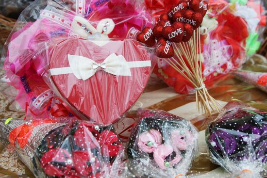 St. Valentine's Day in Donetsk