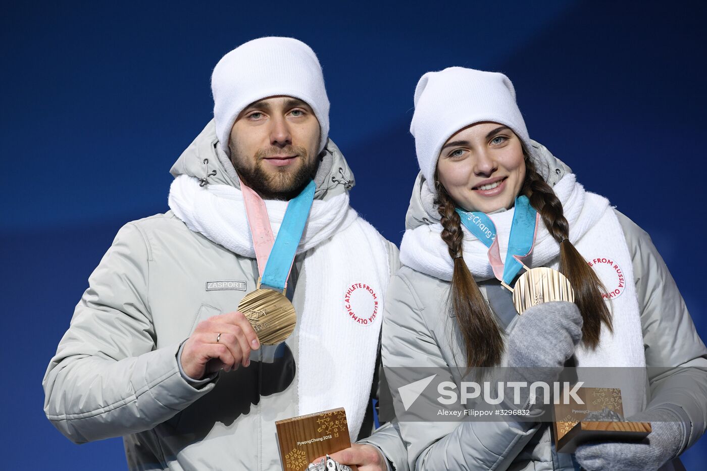 2018 Winter Olympics. Award ceremony. Day five