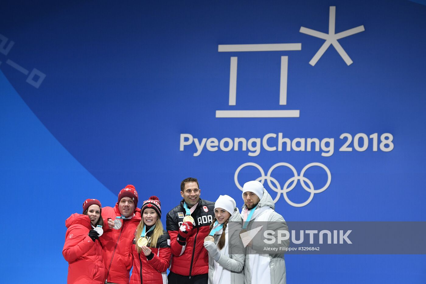 2018 Winter Olympics. Award ceremony. Day five