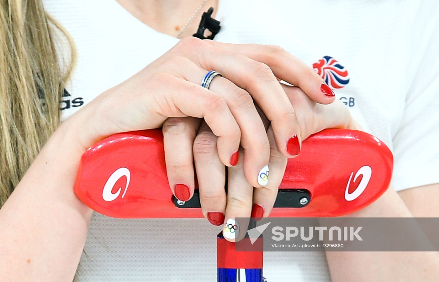2018 Winter Olympics. Curling. Women. Russia vs. Great Britain