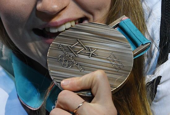 2018 Winter Olympics. Award ceremony. Day five