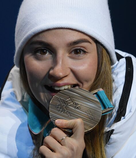 2018 Winter Olympics. Award ceremony. Day five